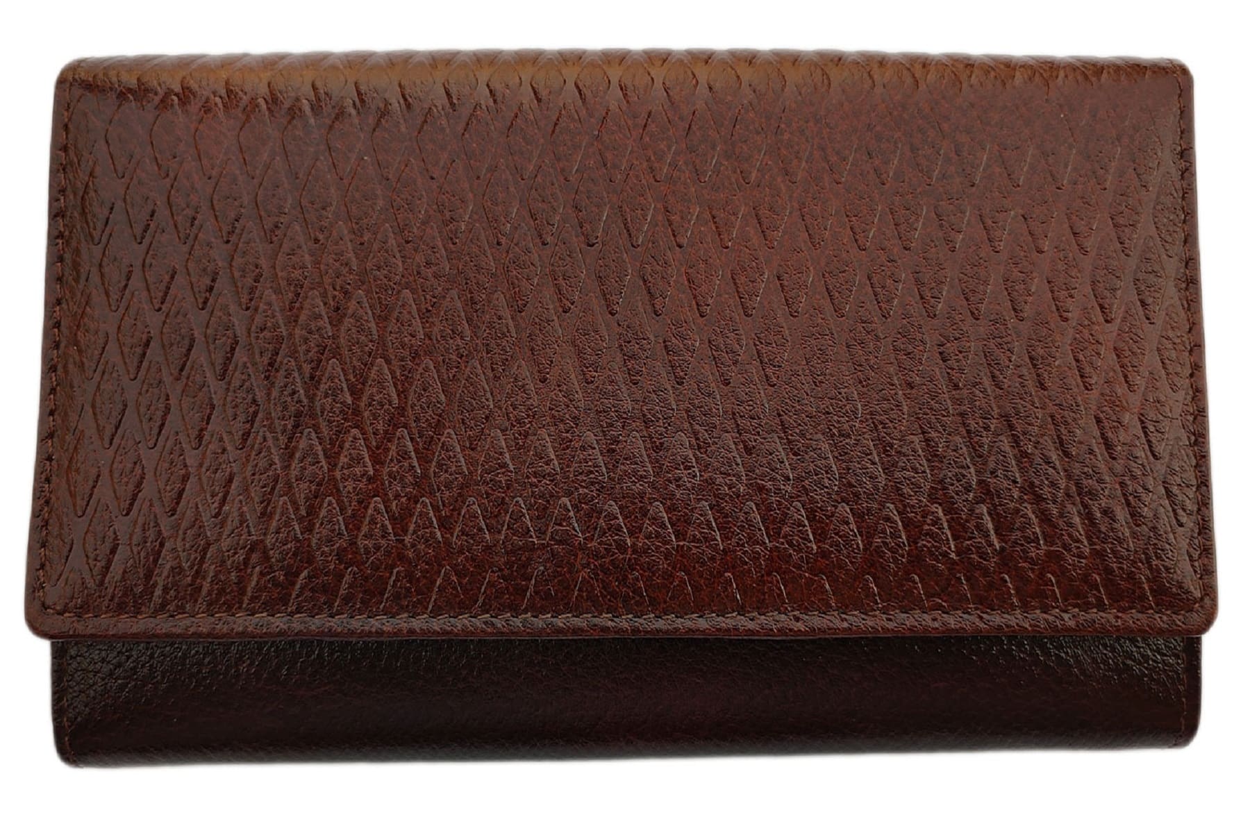 Vhaan Approved Pure Leather Ladies Clutch Purse with Flip Cover