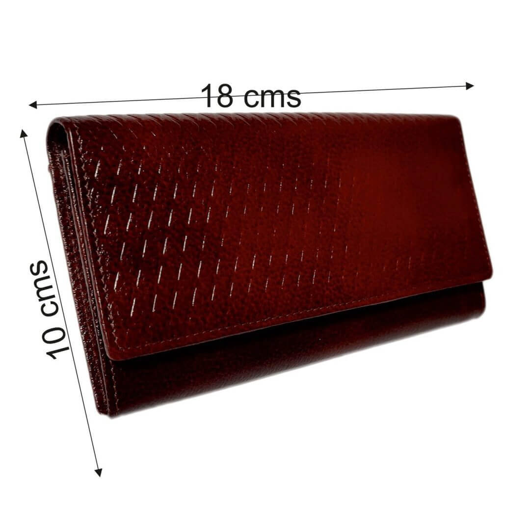 Leather ladies wallet “Asmund” at gusti-leather.com