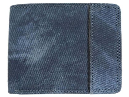 E0051 1 bifold wallets for men jeans blue