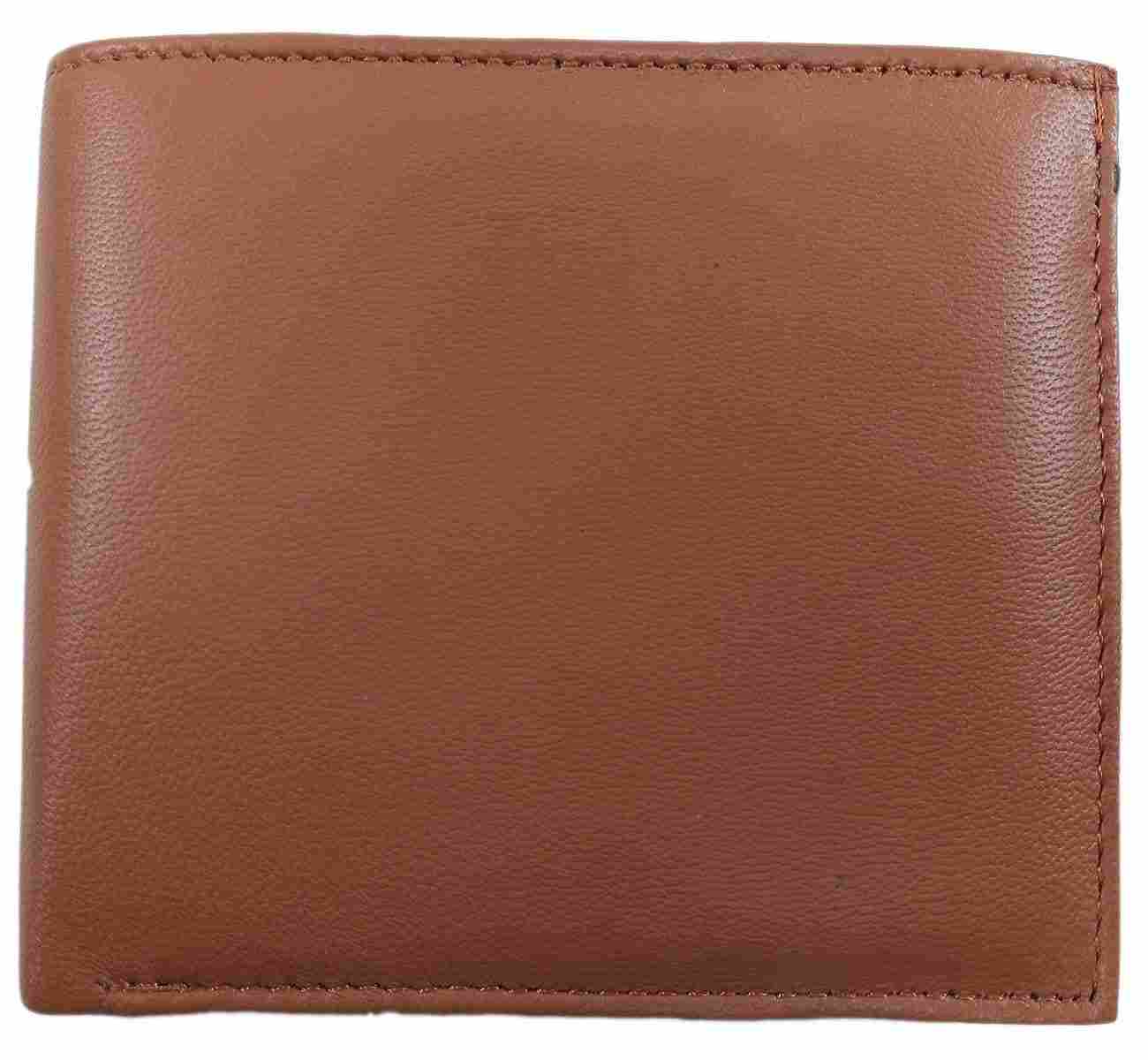 Buy Full Grain Genuine Leather Wallets for Men RFID Protected Card Holder  Handmade Designer Gents Purse with Coin Pocket & ID Window(CINNAMON BROWN)  Online at desertcartINDIA